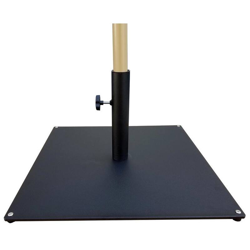 Tropishade Black Steel Umbrella Base
