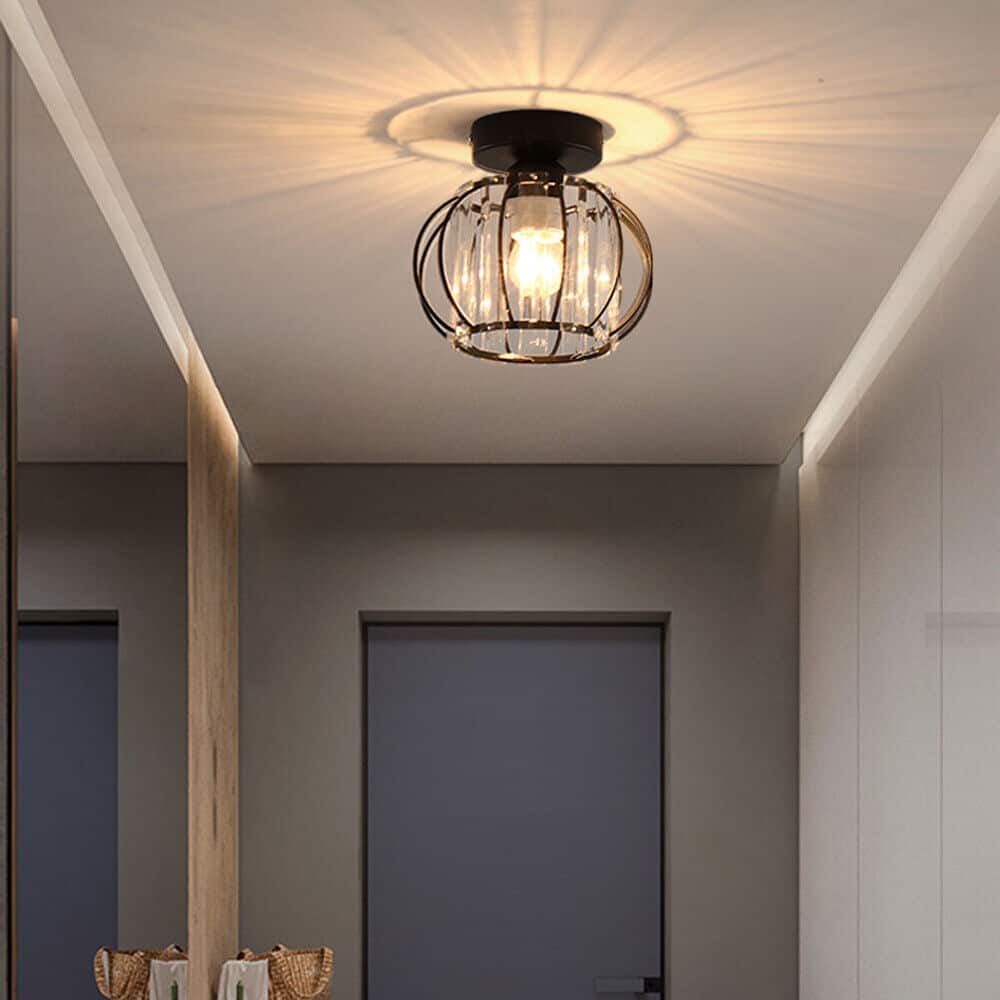 Modern Simple Corridors Light Crystal Hallways Ceiling Light - 7.49''x6.7''
