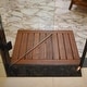 preview thumbnail 3 of 5, Cambridge Casual Estate Spa Teak Shower Mat