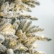 preview thumbnail 69 of 131, Glitzhome 6FT/7.5FT/9FT/11FT Snow Flocked Pre-lit Artificial Fir Christmas Trees