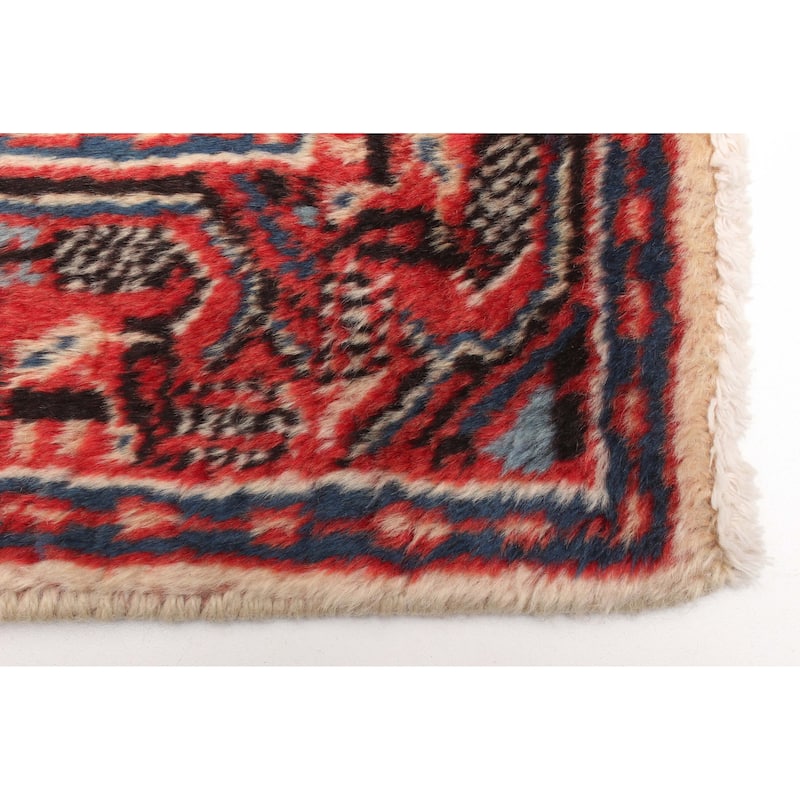 ECARPETGALLERY Hand-knotted Andelz Cream Wool Rug - 3'1 x 4'10