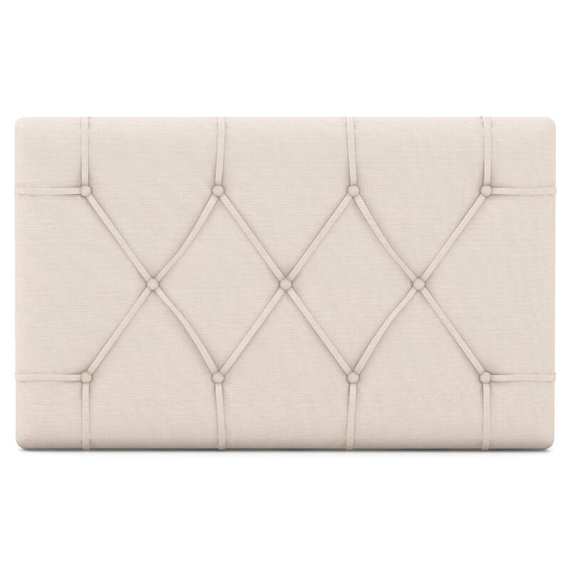 Gymax Upholstered Headboard for Twin Size Bed w/ Fabric Upholstery