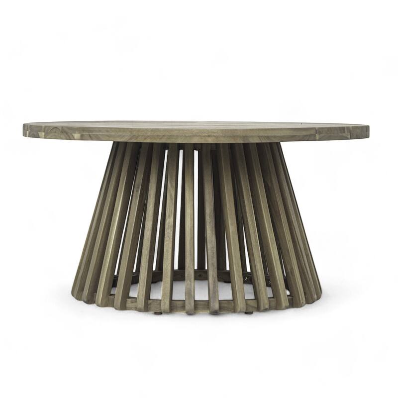 Christopher Knight Home - Azura Patio Acacia Wood Coffee Table