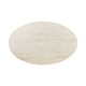 preview thumbnail 5 of 9, Poly & Bark Trevi Concrete Oval Coffee Table with Marble Finish
