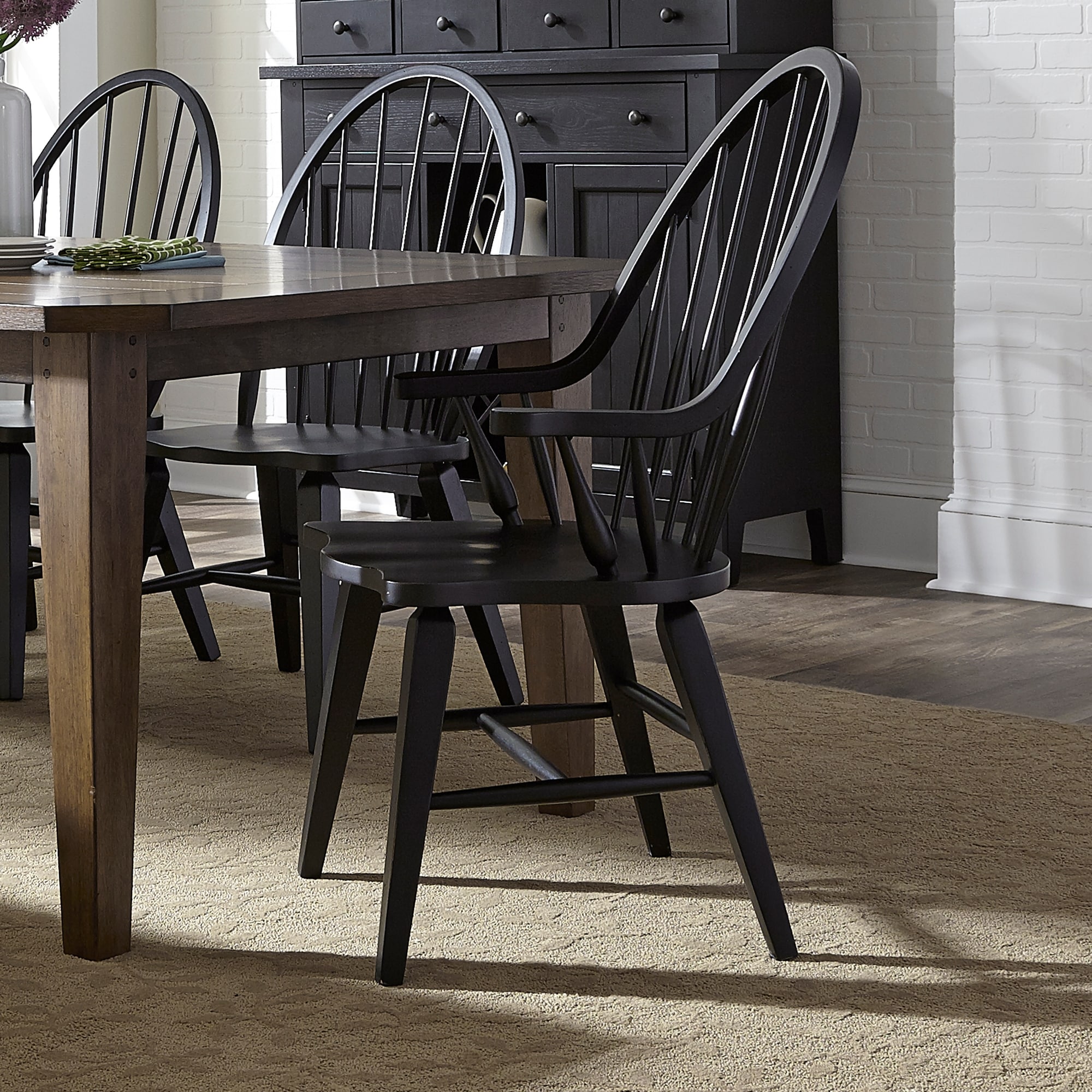 Gray sales windsor chair
