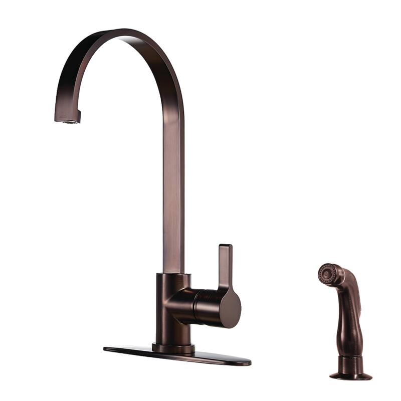 Continental 1-Handle Kitchen Faucet with Side Sprayer