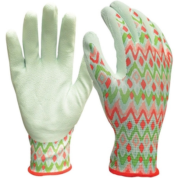 Digz 77840-23 Women's Gardening Gloves, Latex Coated, 3/Pack