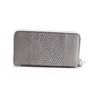 michael kors black studded wristlet