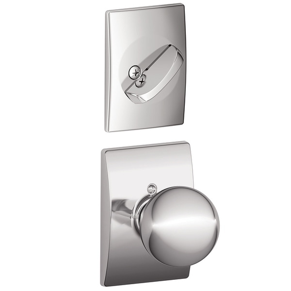 Schlage F94-ORB-CEN Orbit One-Sided Dummy Interior Pack with Century Trim - Exterior Handleset Sold Separately