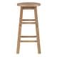 preview thumbnail 12 of 19, Linon Woodland Way Backless Counter Height Stool