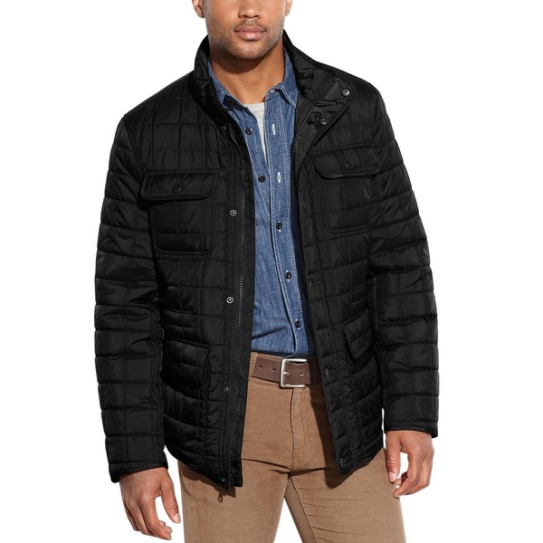 Mens quilted deals field jacket