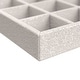 preview thumbnail 11 of 9, ClosetMaid Gray Velvet 3-Piece Jewelry Tray Set