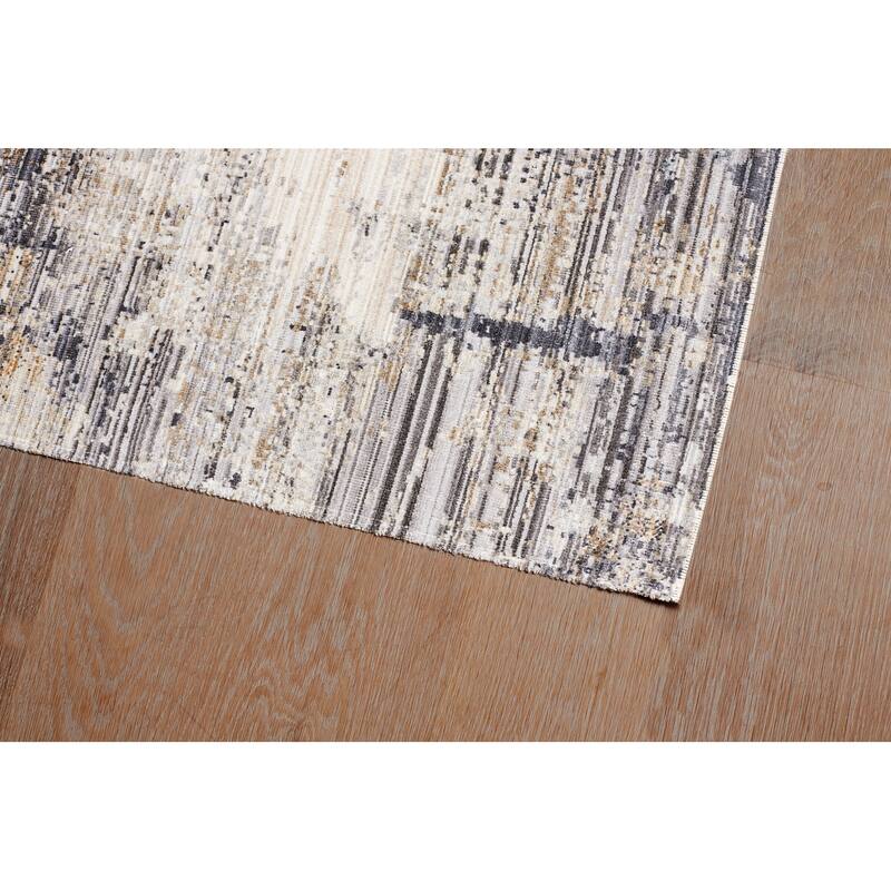 Terra by Obeetee Ava Abstract Multi Rug