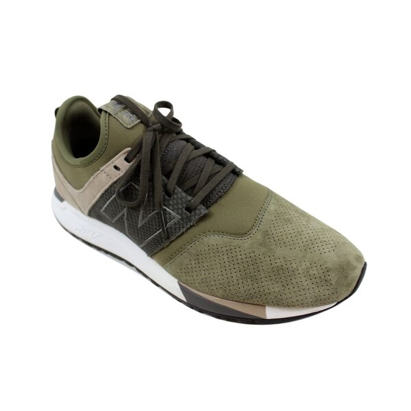 new balance olive green mens
