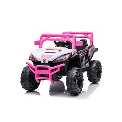 12V Ride-On Car for Kids with Parental Remote, Dual Motor, and Swing Feature