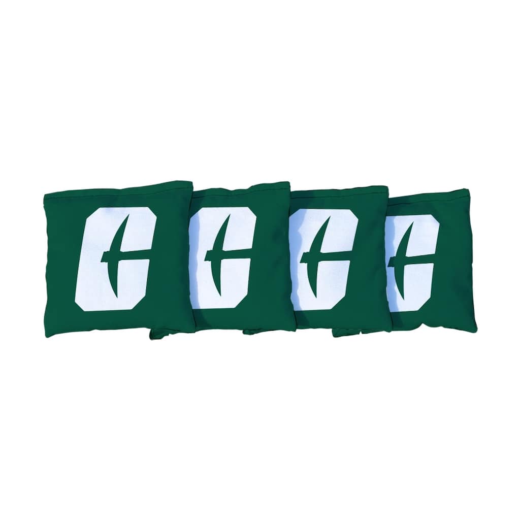 North Carolina At Charlotte 49ers Green Cornhole Bags