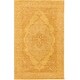preview thumbnail 2 of 7, Hand-Tufted Fahua Bordered Wool Area Rug - 2' x 3'