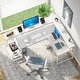 preview thumbnail 10 of 32, L Shaped Desk with Monitor Shelf, Reversible Corner Computer Desk for Office Home 69"
