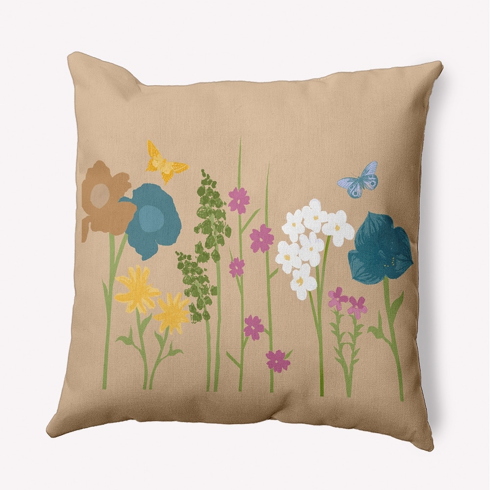 Little Garden Decorative Throw Pillow