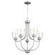 Option Satin Nickel / Clear Seeded