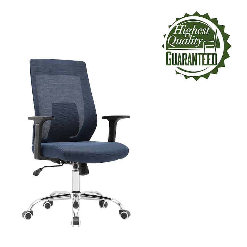 Porthos Home Gage Office Chair, Mesh Back, Roller Caster Wheels