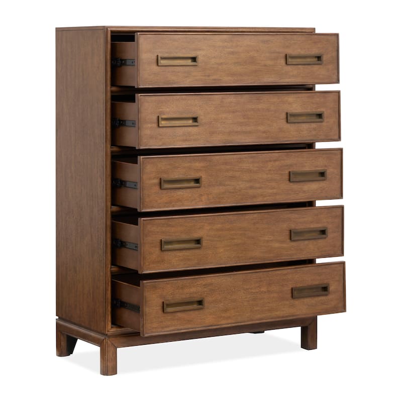 Magnussen Home Ridgefield Russet Drawer Chest