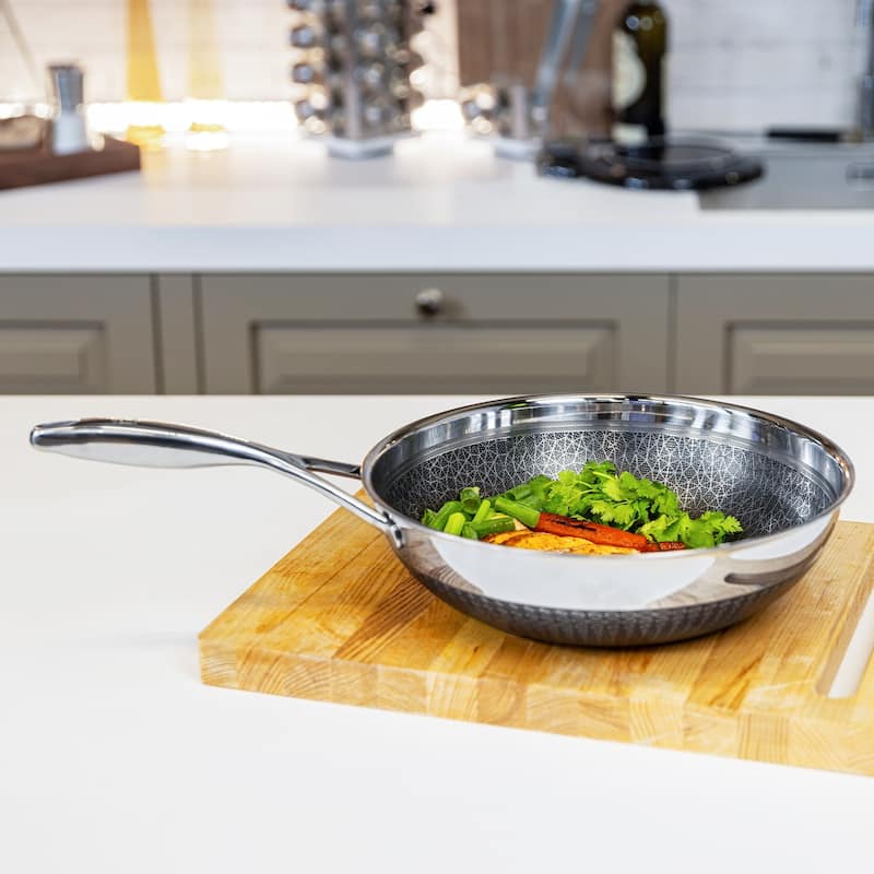 DiamondClad by Livwell 12" Hybrid Nonstick Wok