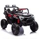 preview thumbnail 28 of 55, 24V 400W Kids Ride On Electric UTV W/Parents Remote Control,Four-Wheel Suspension,LED Lights,Portable Handle