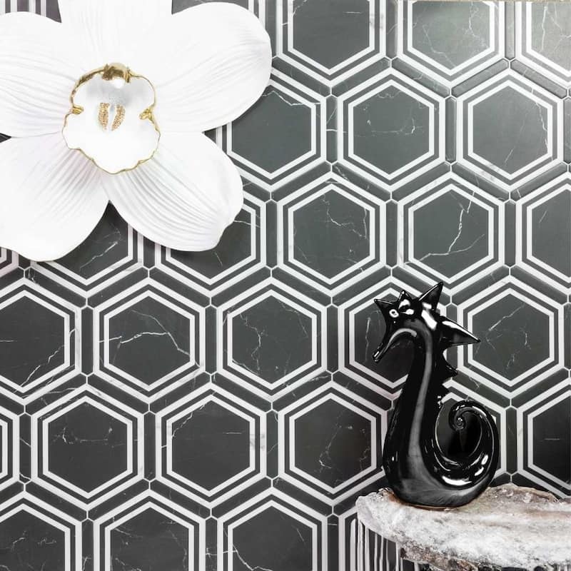 The Tile Life Kykuit 8.6x9.8 Porcelain Floor & Wall Tile