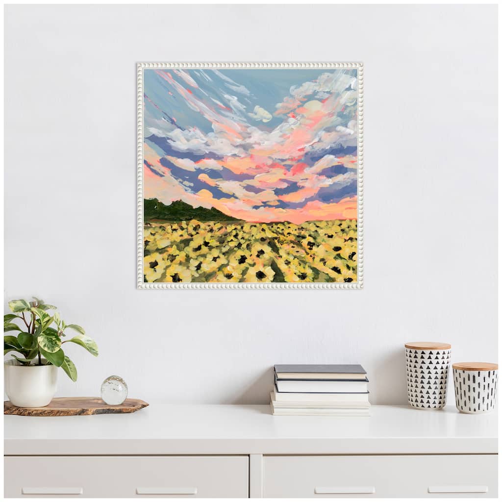 Kate and Laurel Sylvie Kansas Framed Canvas by Emily Kenney