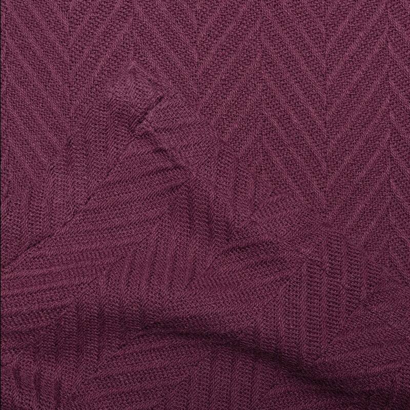 Superior Metro Zig-Zag Chevron All-Season Bedding Cotton Blanket