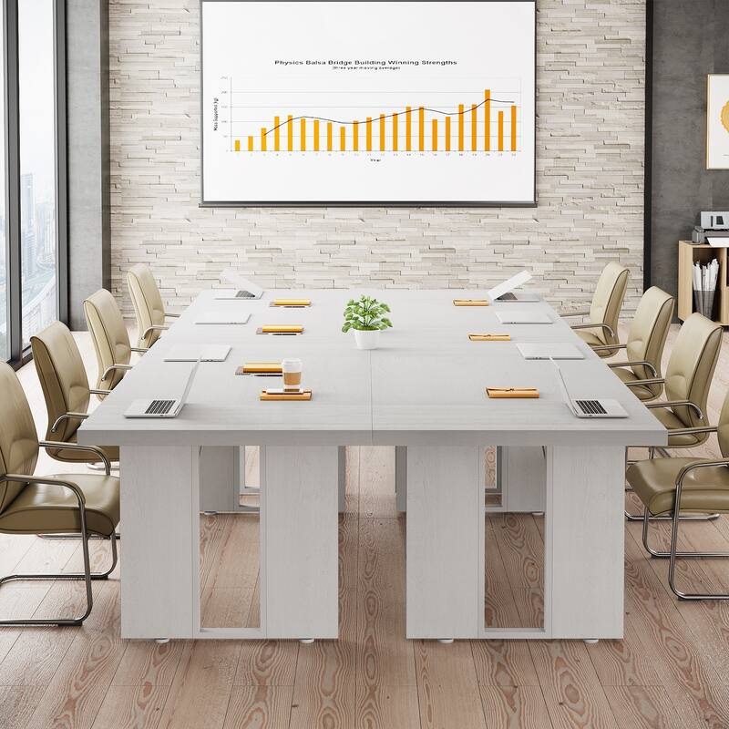 70.9" L x 31.5" W Rectangular Wood Conference Table for 6 to 8