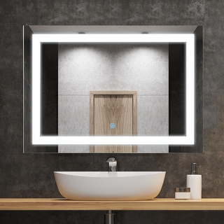 Homcom led mirror on sale