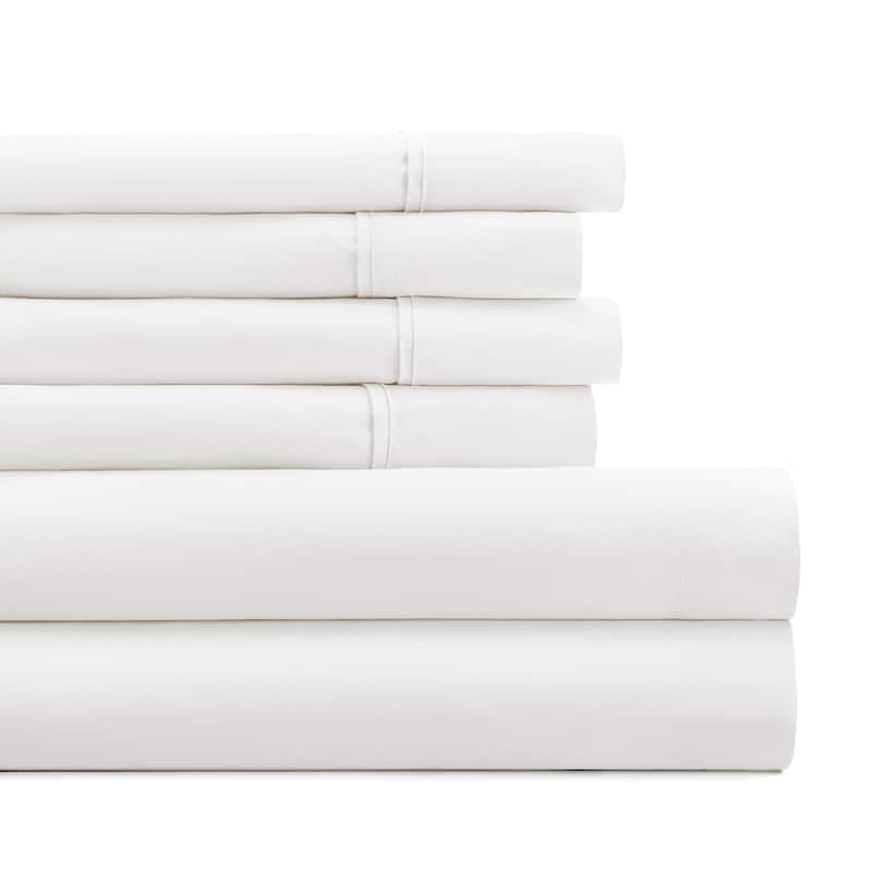 Becky Cameron Double Brushed Deep Pocket 6 Piece Sheet Set