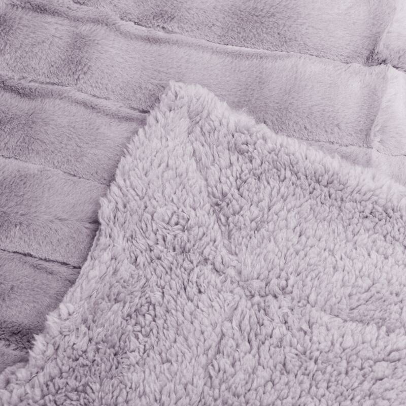 Supermink Decorative Fauxfur Throw 50'' x 60''