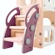 preview thumbnail 13 of 37, 7-in-1 Toddler Slide Set - Spaceship Playset with Slide, Arch Tunnel, Basketball Hoop, and Toy Storage