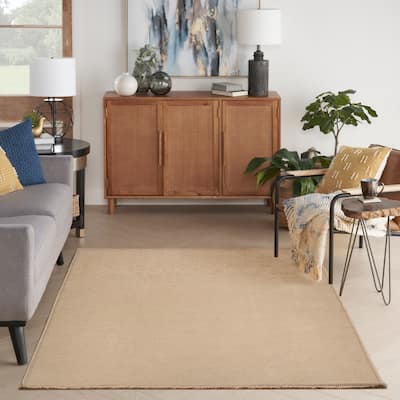 Nourison Washable Indoor Geometric Jute Area Rug