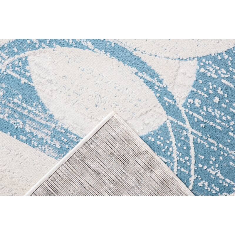Cairo Collection Transitional Geometric Area Rug