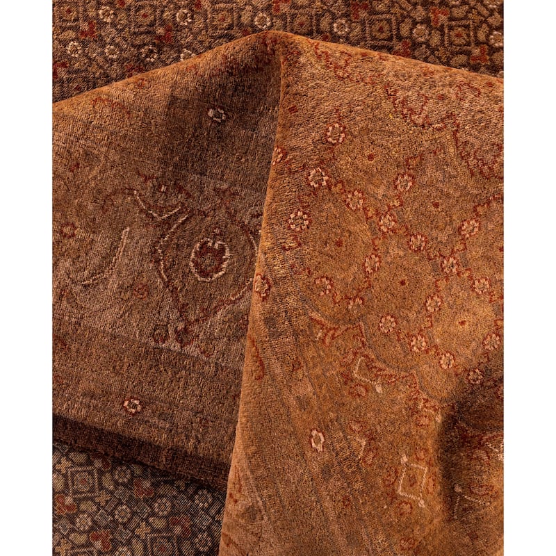 Overdyed One-of-a-Kind Hand-Knotted Area Rug - Beige - 8' 2" x 10' 0"