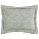 preview thumbnail 40 of 80, Better Trends Ashton Collection in Medallion Design 100% Cotton Tufted Unique Luxurious Machine Washable Tumble Dry Sage - Standard Sham
