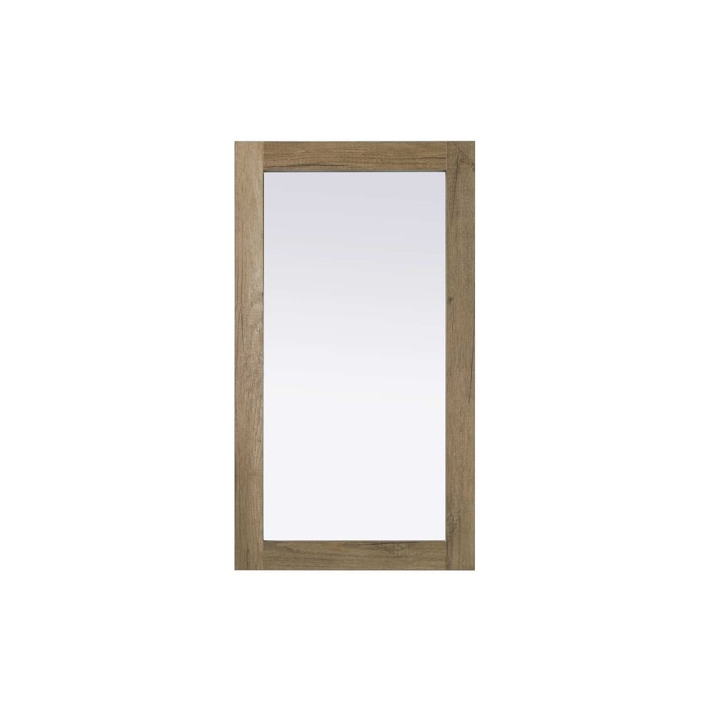 Solene Wooden Rectangle Mirror