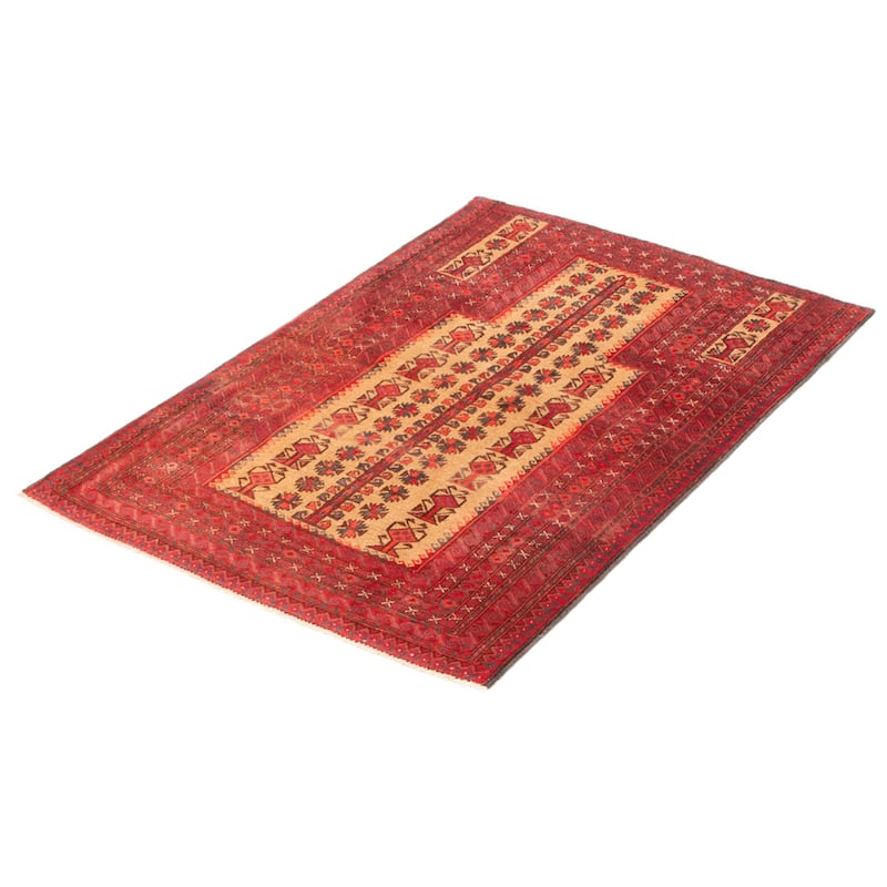 Teimani Tan Rug 2'10" x 4'8" - 2'10 x 4'8