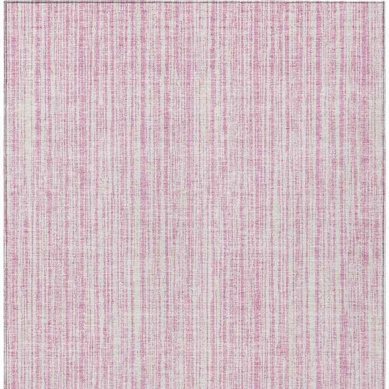 HomeRoots Striped Transitional Rectangle Outdoor Rug