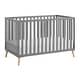 preview thumbnail 4 of 2, Oxford Baby Cozy Nest 3 In 1 Island Crib Dove Gray/Natural