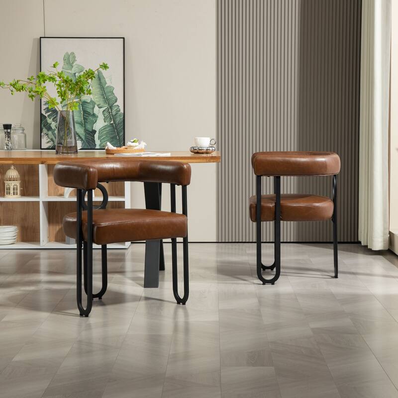 Mid Century Style Dining Chair Set of 2