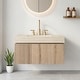 Floating Bathroom Vanity with Sintered Stone Top