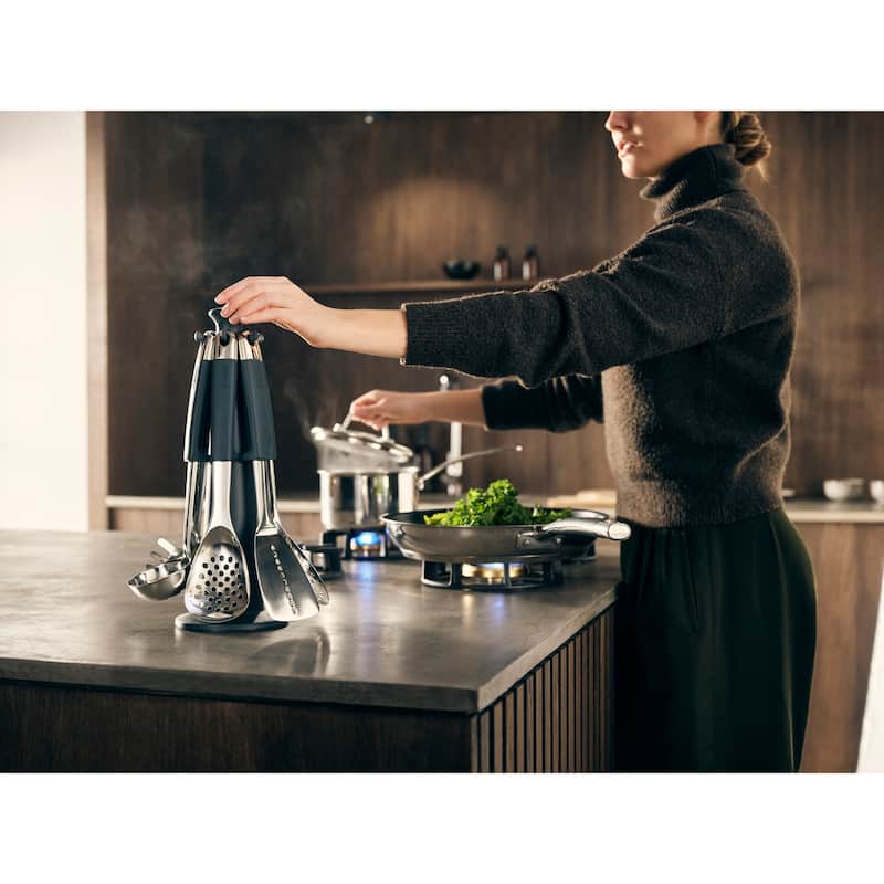 Joseph Joseph Elevate Steel 5-piece Utensil Set with Carousel