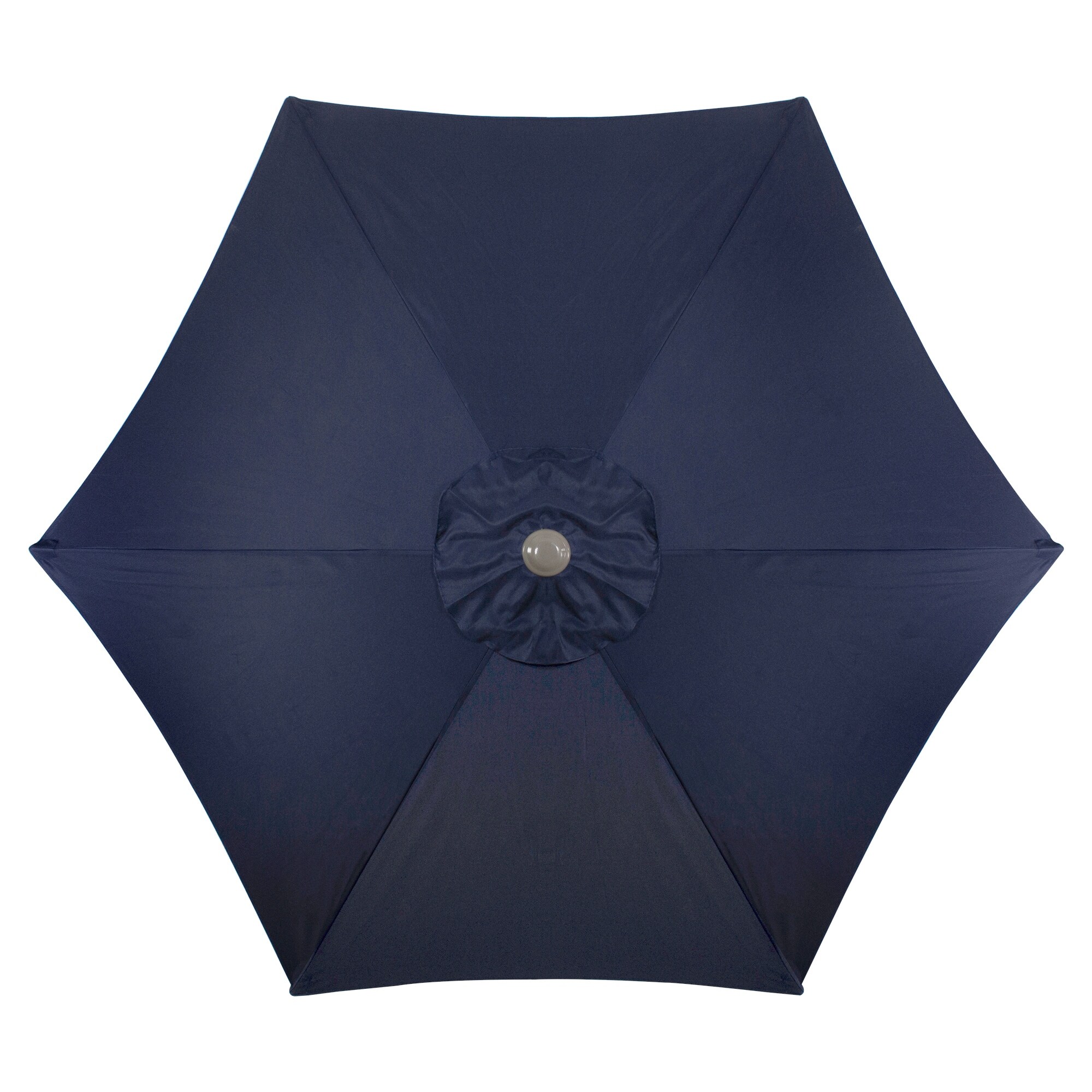 garden treasures navy market 7.5-ft round patio umbrella Treasure 7.5ft  Outdoor Umbrella  Push Button Tilt  White Aluminum Frame (O'bravia, Aqua) : Patio, Lawn & Garden Canvas covering is fade resistant to protect colors from the harmful effects of the sun GARSING 7.5ft Outdoor Market Patio