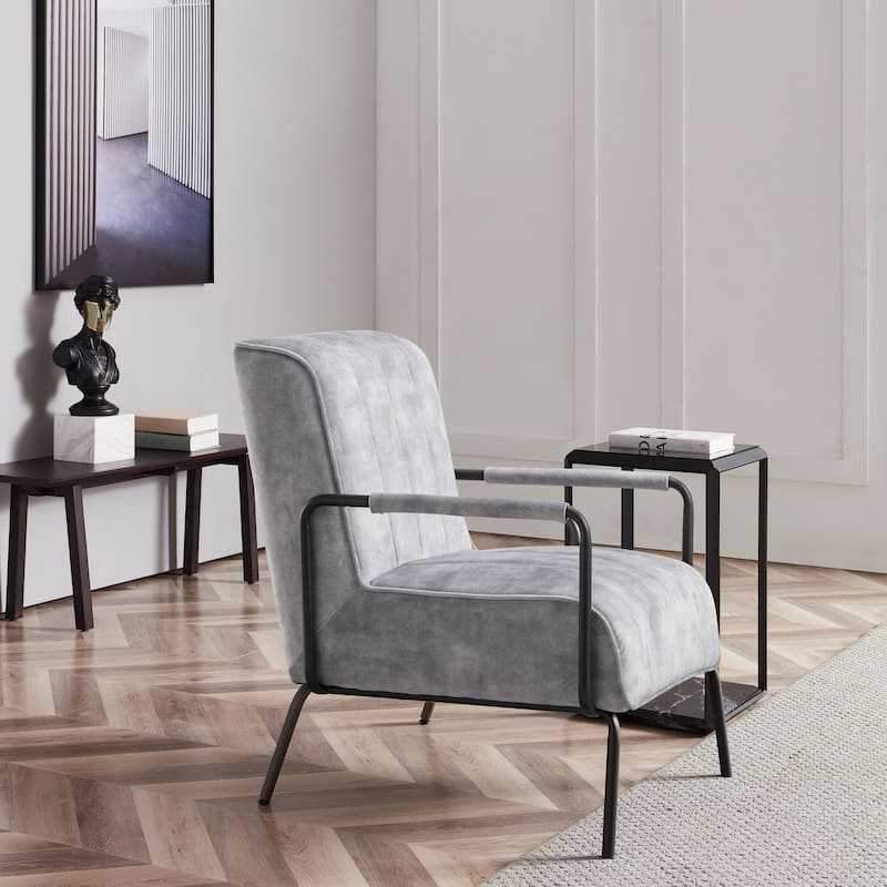 Corvus Zelda Lounge Accent Chair with Arms