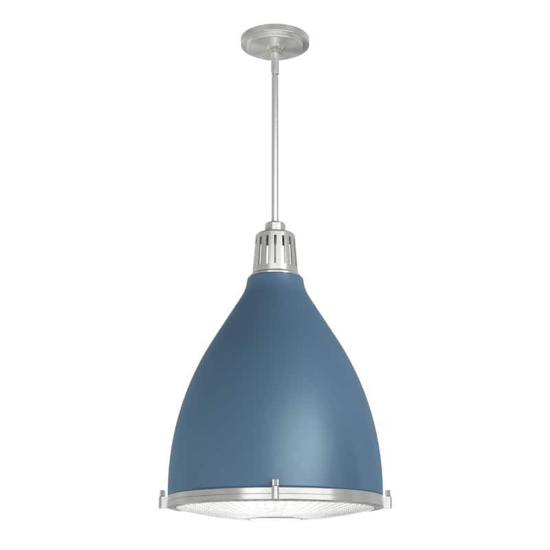 Hunter Bluff View Retro 16" 3-Light Pendant - Kitchen Island, Dining Room, Entry - Mid-Century Modern, Industrial, Transitional